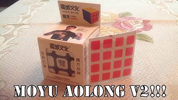 Moyu aolong v2 (enhanced) unboxing - shop.scmu.in