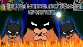 Making Of Batmetal Multiverse Fanart (SpeedPaint)