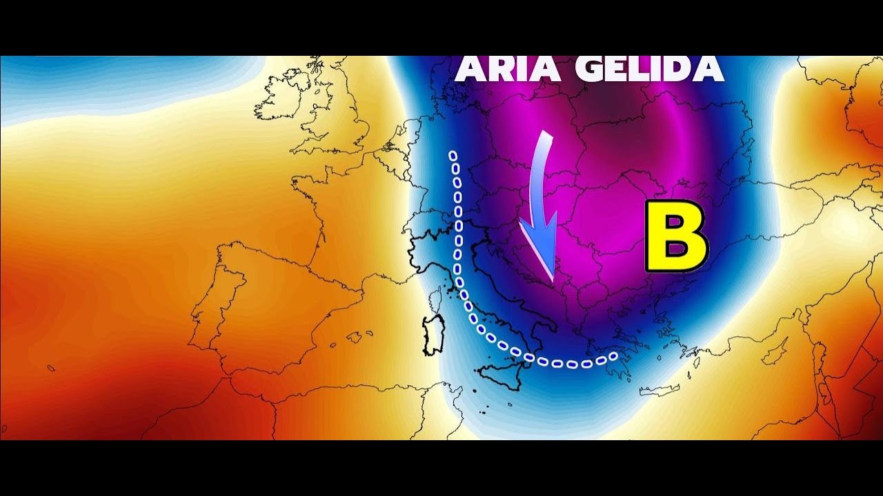 Passione Meteo . GFS : verso un clima meno freddo poi venti da sud e maltempo atlantico .
