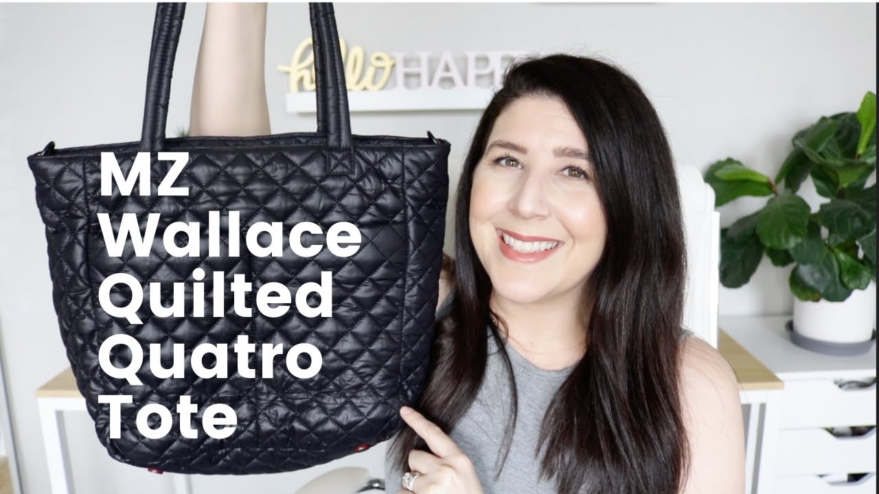 MZ Wallace Quilted Quatro Tote  Review, Comparison & Try on! 