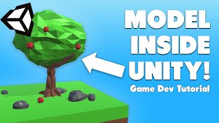 Model Directly Inside Unity with ProBuilder (3d gamedev tutorial) screenshot 4