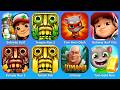 Subway Surf,Temple Run 2,Tom Hero Dash,Subway Surf City,Temple Run 3,Temple Run,Jumanji,Tom Gold Run