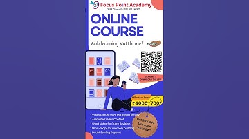 Focus Point Academy | Online Course #jee #neet #chemistry #cbse #physics #english