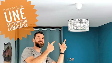 Comment enlever une lampe au plafond ?