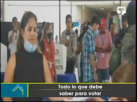 Todo lo que debe saber para votar