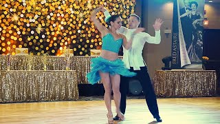 01 Oleksandr and Alina Antonets Hot Mambo Show Dance at 2023 FADS Pennsylvania Rising Stars