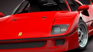 3d model of ferrari f40 std mat review ...