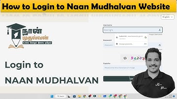 How to Login to NAAN MUDHALVAN website | நான் முதல்வன் திட்டம் | Naan Mudhalvan Scheme