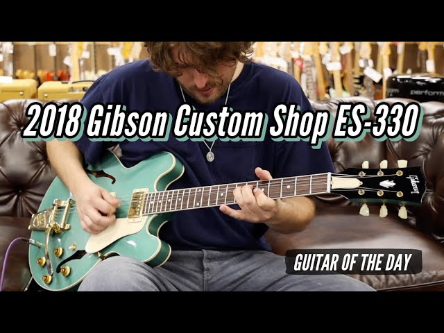 2018 Gibson Custom Shop ES-330 with Humbuckers | Guitar of the Day