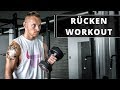 Das beste RÜCKENTRAINING mit Kurzhanteln für Zuhause | Muskelaufbau Trainingsplan für den Rücken