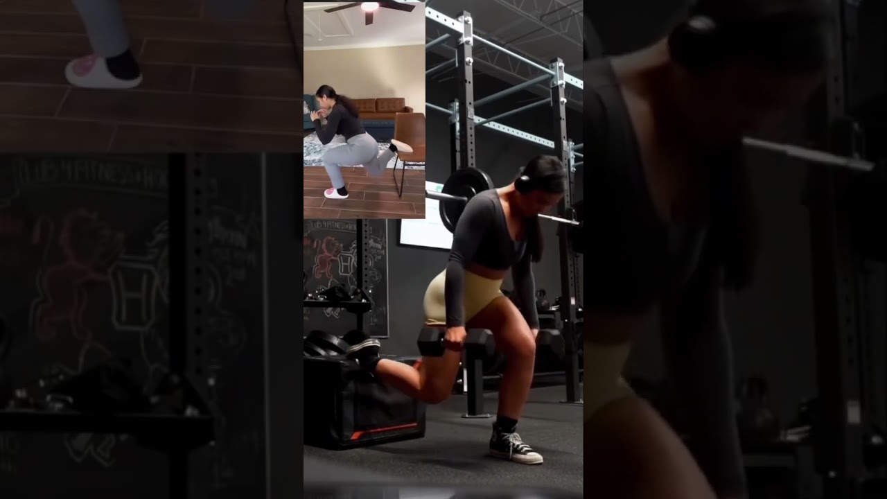 Gym and home leg day that has helped me grow my glutes after baby. 