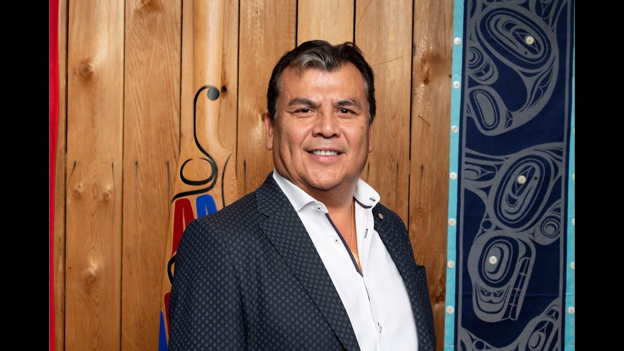 Carrier Sekani Family Services CEO, Warner Adam addresses the Nations