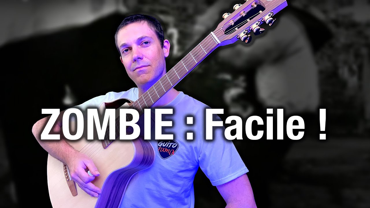 🟢 The Cranberries | Zombie à la guitare Guitare tab : Facile !