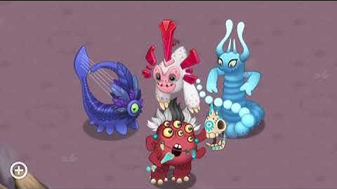 Larvaluss, Xyster, Deja-Jin, and Roarick quartet (Magical Sanctum)