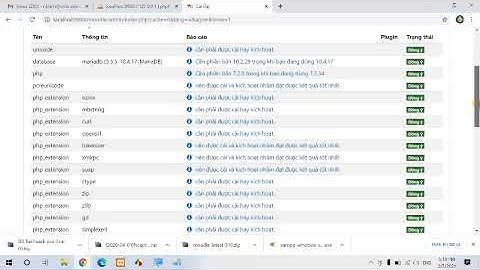 HD cai dat xampp va moodle phan 3