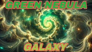 Unveiling the Mysteries of the Green Nebula Galaxy: A Celestial Marvel in the Depths of Space