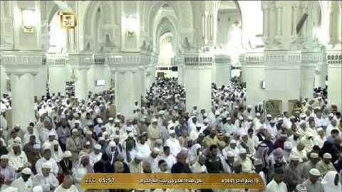فجرية بديعة للشيخ بندر بليلة - أواخر سورة هود - 18 ربيع الآخر 1441 - HD