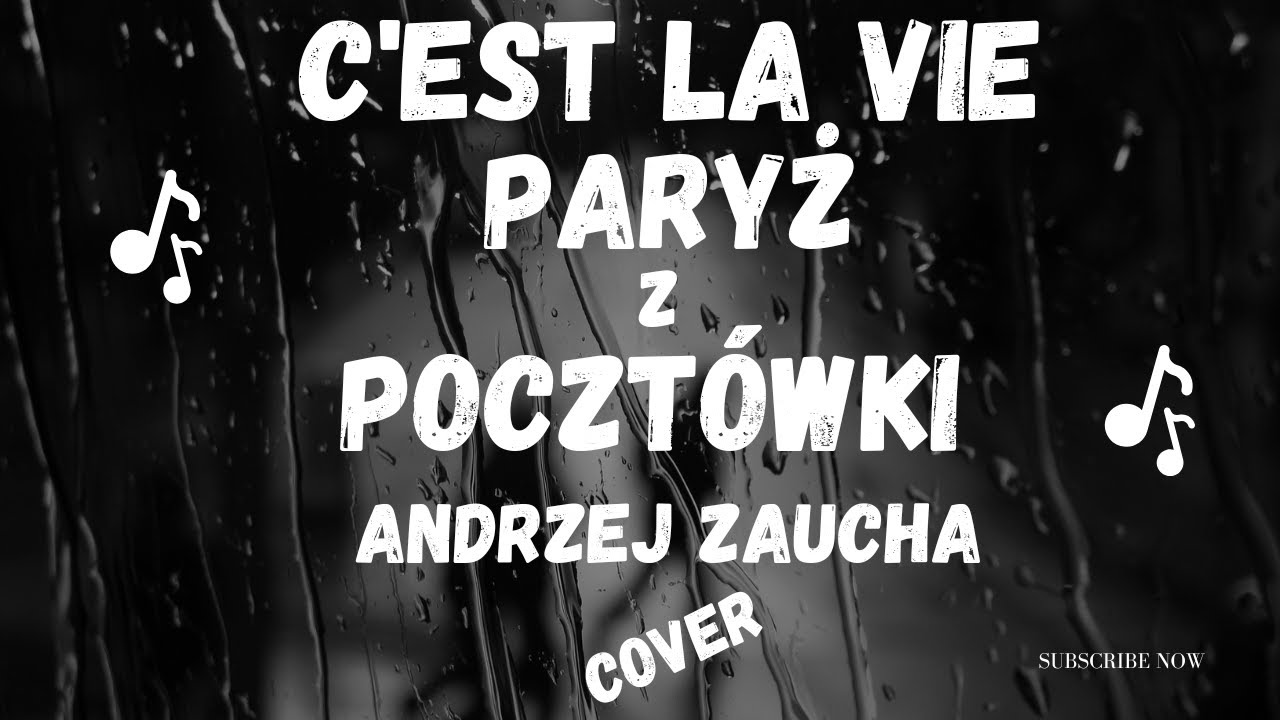 Andrzej Zaucha - C'est la vie - Paryż z pocztówki - COVER YAMAHA GENOS