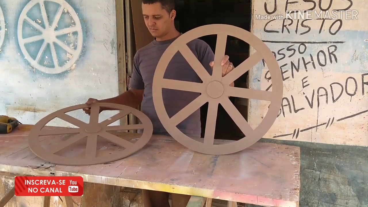 как сделать колесо из мдф для украшения, своими руками