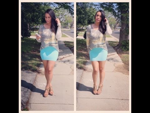 SPRING OOTD: Mini Skirt & High Heels