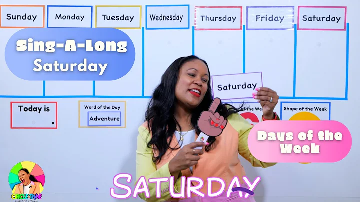Today is Saturday Song - Circle Time with Ms. Moni...
