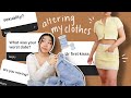 getting *uncomfortably* personal while altering my clothes | JENerationDIY