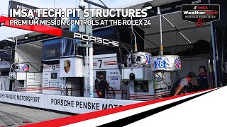 IMSA Advanced Technology | Custom Pit Structures At The Rolex 24