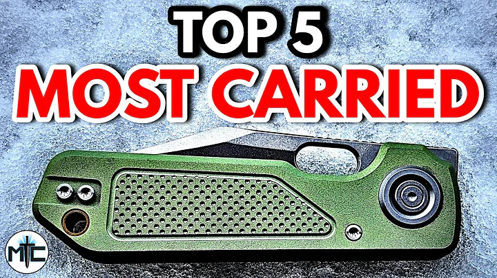 Top 5 MOST CARRIED EDC Knives! - March 2025