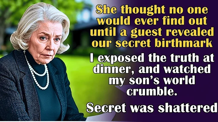 At Dinner, I Saw a Guest With Our Secret Birthmark, My Son Turned Pale When I Said Who He Really Wa