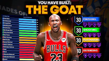 THIS 6'6 2-WAY GOAT BUILD IS THE BEST BUILD IN NBA 2K24! BROKEN DEMIGOD BUILD! Best Build 2k24