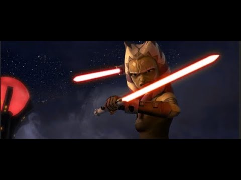 Ahsoka vs Anakin and Obi-wan but she 