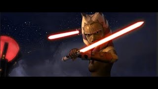 Ahsoka vs Anakin and Obi-wan but she 