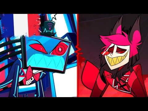 Alastor vs vox song in french hazbin hotel