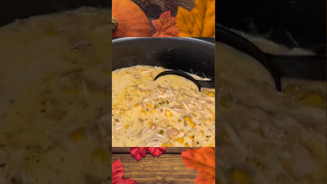 Белый куриный чили в мультиварке. 