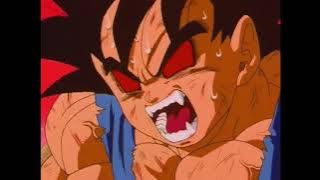 goku se transforma en ozaru dorado