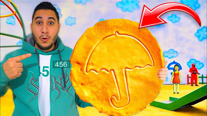 صنعت اكبر حلوى لعبة الحبار الكورية | Squid game | النتيجة صدمتني 😱😍