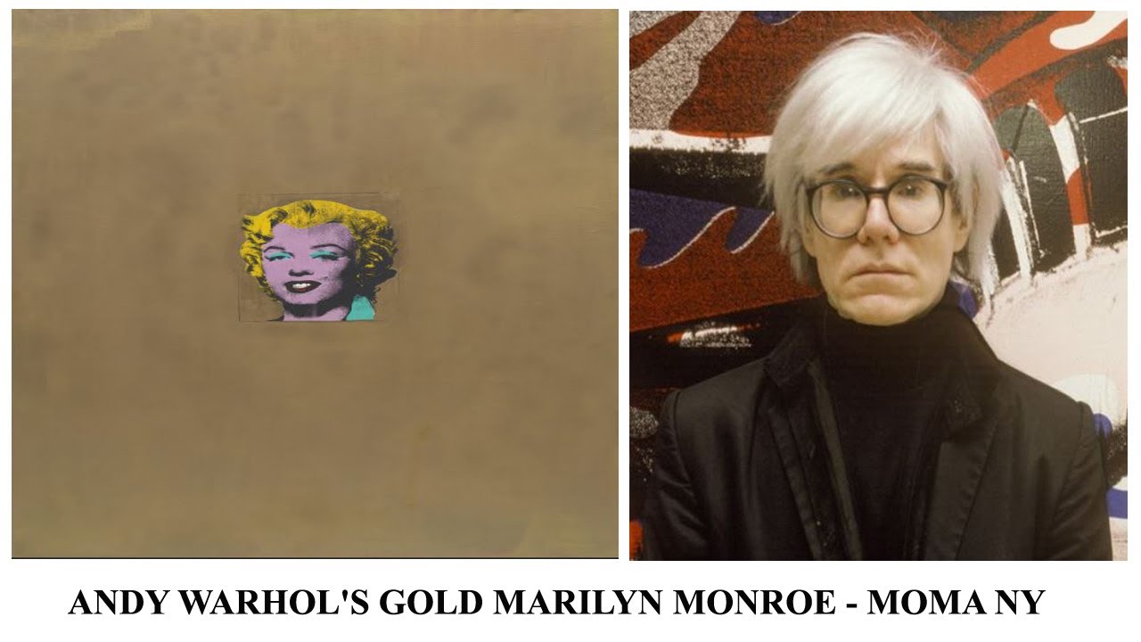 Andy Warhol S Gold Marilyn Monroe Moma Ny Youtube