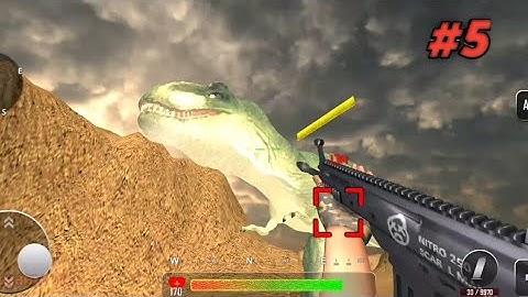 Dinosaur game : dinosaur hunter android gameplay part 5