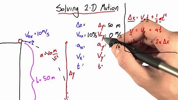 Finding Initial Velocity - Intro to Physics