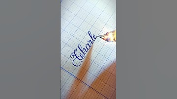 Handwriting write your name in the comments | Charles