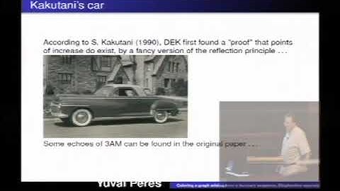 Yuval Peres: Two Erdos problems on lacunary sequences: Chromatic number & Diophantine approximation.