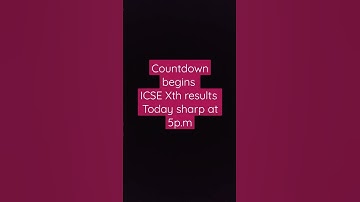 #ICSE #results #icse #shorts #Shorts