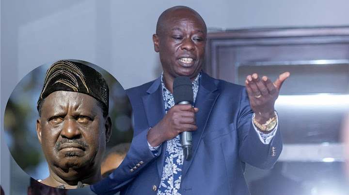'WEWE MZEE WACHA UJINGA!' Angry DP Gachagua lectures Raila badly in Nyeri!!