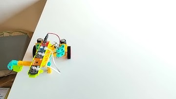 Right Edge Avoider / Follower Robot using WitBricks and WitBlox.