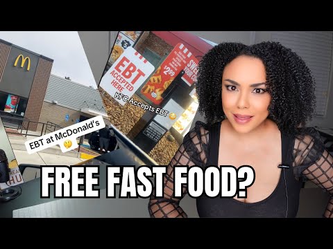 Taxpayers Are Angry McDonald's Now accepting EBT/ Food Stamps