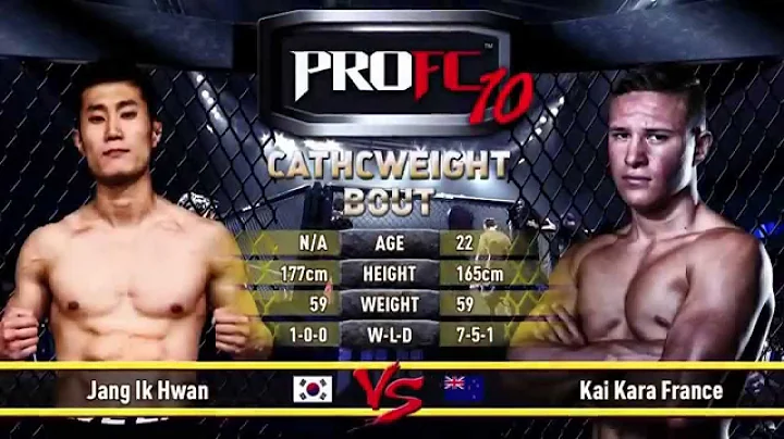 PRO FC 10 Invincible- Fight #2: Jang Ik Hwan vs Kai Kara France