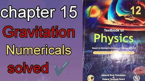 Numericals 15.1-15.10 |chapter 15 Gravitation|Class 12 Physics|