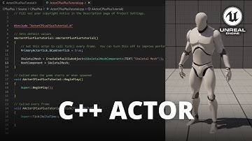 How to Make a C++ Actor in Unreal Engine 5