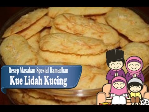 Resep Kue Lidah Kucing Gurih Dan Renyah Kue Lebaran - YouTube