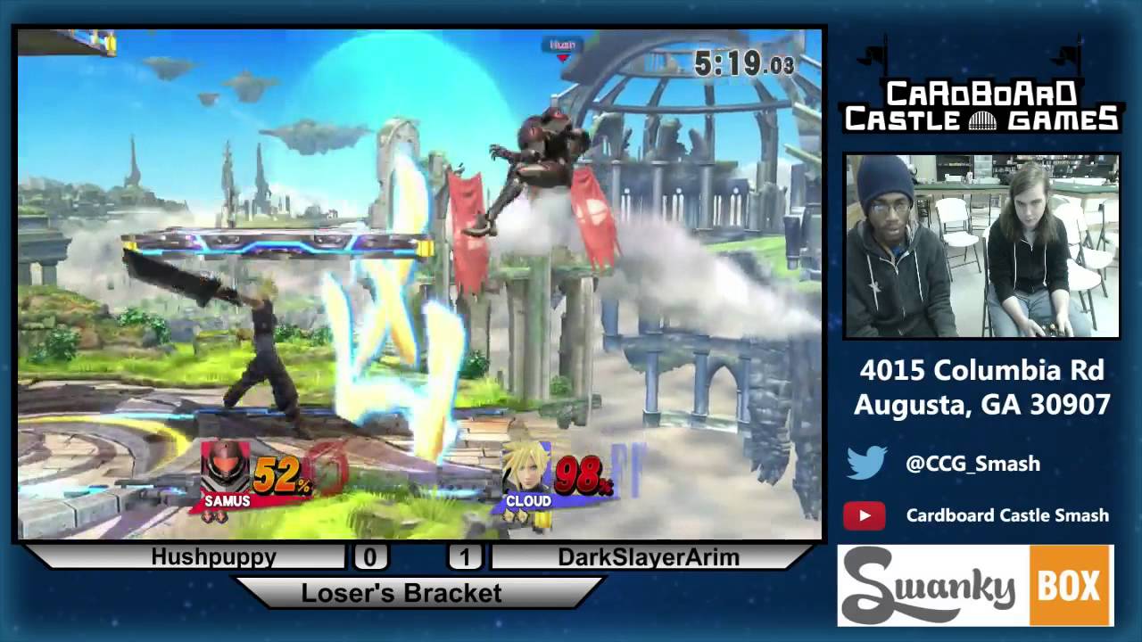 CCG Smash Singles - Loser's Bracket - Hushpuppy vs. DarkSlayerArim